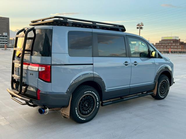 デリカD:5 P 全塗装済・新品アルミホイール・新品ブロックタイヤ・新品グリル・新品グリルガード・新品ルーフキャリア新品リヤラダー・リフトアップ・新品オーバーフェンダー・新品マッドガード(22枚目)