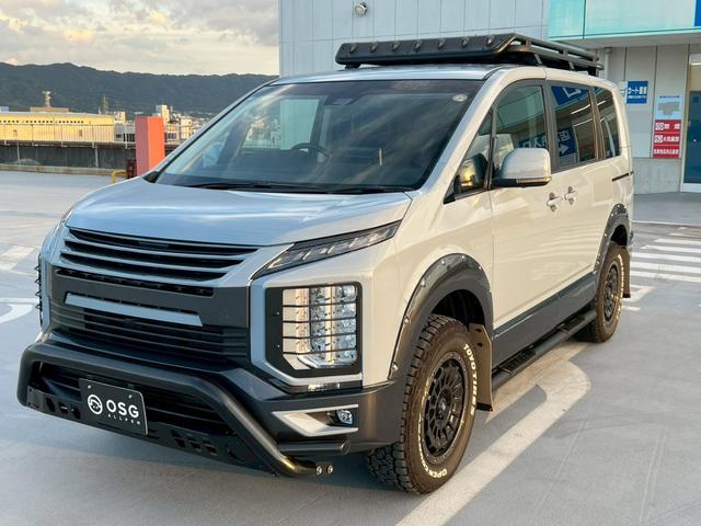 デリカD:5 P 全塗装済・新品アルミホイール・新品ブロックタイヤ・新品グリル・新品グリルガード・新品ルーフキャリア新品リヤラダー・リフトアップ・新品オーバーフェンダー・新品マッドガード(35枚目)