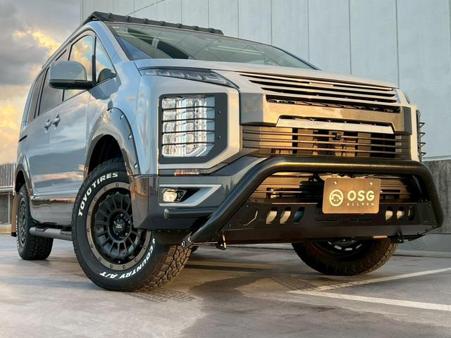 デリカD:5 P 全塗装済・新品アルミホイール・新品ブロックタイヤ・新品グリル・新品グリルガード・新品ルーフキャリア新品リヤラダー・リフトアップ・新品オーバーフェンダー・新品マッドガード(42枚目)