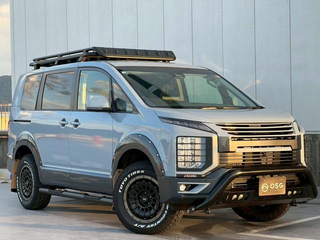 デリカD:5 P 全塗装済・新品アルミホイール・新品ブロックタイヤ・新品グリル・新品グリルガード・新品ルーフキャリア新品リヤラダー・リフトアップ・新品オーバーフェンダー・新品マッドガード(56枚目)