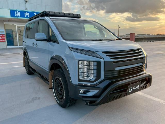 デリカD:5 P 全塗装済・新品アルミホイール・新品ブロックタイヤ・新品グリル・新品グリルガード・新品ルーフキャリア新品リヤラダー・リフトアップ・新品オーバーフェンダー・新品マッドガード(59枚目)