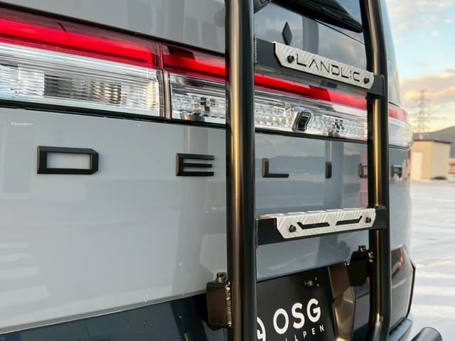 デリカD:5 P 全塗装済・新品アルミホイール・新品ブロックタイヤ・新品グリル・新品グリルガード・新品ルーフキャリア新品リヤラダー・リフトアップ・新品オーバーフェンダー・新品マッドガード(65枚目)