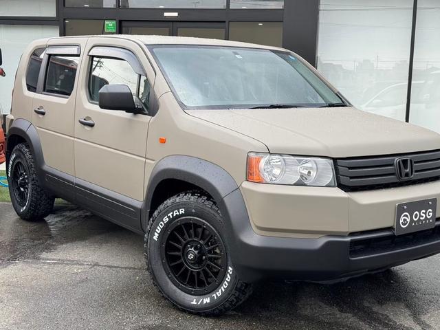 クロスロード HDDナビエディション 全塗装済・オリジナルツートンカラー・新品アルミホイール・新品ブロックタイヤ・マットブラック・バックカメラ・純正ナビ・オートエアコン・ステアリングリモコン(32枚目)