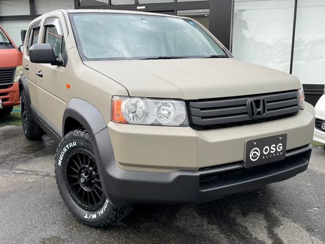 クロスロード HDDナビエディション 全塗装済・オリジナルツートンカラー・新品アルミホイール・新品ブロックタイヤ・マットブラック・バックカメラ・純正ナビ・オートエアコン・ステアリングリモコン(57枚目)