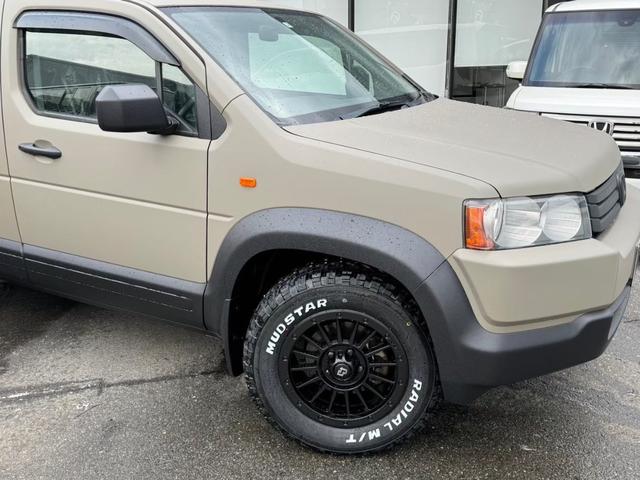 クロスロード HDDナビエディション 全塗装済・オリジナルツートンカラー・新品アルミホイール・新品ブロックタイヤ・マットブラック・バックカメラ・純正ナビ・オートエアコン・ステアリングリモコン(66枚目)