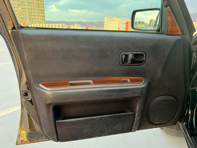 ラシーン タイプA 禁煙車・全塗装済・オリジナルブルー・マット塗装・ナルディ製ステアリングホイール・社外フロントグリル・木目パネル・社外アルミホイール・シートカバー・ETC・社外オーディオデッキ・FM/AM(26枚目)