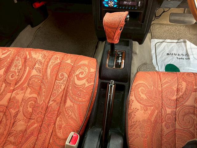 ラシーン タイプA 禁煙車・全塗装済・オリジナルブルー・マット塗装・ナルディ製ステアリングホイール・社外フロントグリル・木目パネル・社外アルミホイール・シートカバー・ETC・社外オーディオデッキ・FM/AM(40枚目)