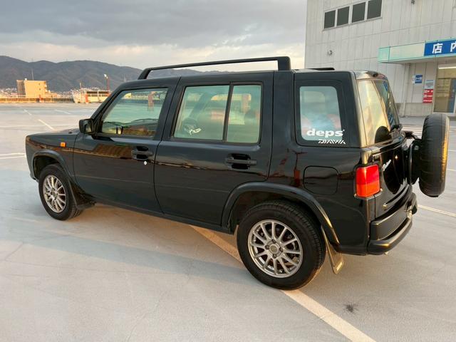 ラシーン タイプA 禁煙車・全塗装済・オリジナルブルー・マット塗装・ナルディ製ステアリングホイール・社外フロントグリル・木目パネル・社外アルミホイール・シートカバー・ETC・社外オーディオデッキ・FM/AM(48枚目)