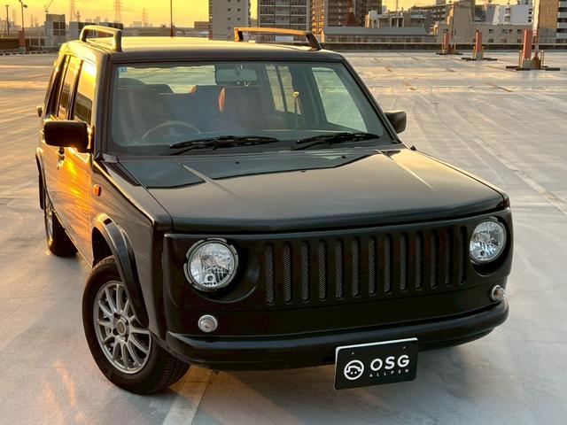 ラシーン タイプA 禁煙車・全塗装済・オリジナルブルー・マット塗装・ナルディ製ステアリングホイール・社外フロントグリル・木目パネル・社外アルミホイール・シートカバー・ETC・社外オーディオデッキ・FM/AM(56枚目)