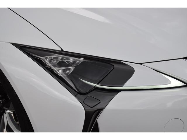 LC500 Lパッケージ TRDフルエアロ・三眼ヘッドライト・ETC2.0・パドルシフト・トランクスポイラー・メーカーナビ(5枚目)