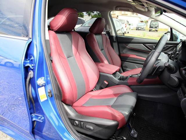 レヴォーグ ＳＴＩスポーツ　ＥＸ　純正１１．６インチナビ／フルセグＴＶ（走行中可）／全周囲カメラ／パドルシフト／ハーマンカードンスピーカー／アイサイトＸ／ＳＴＩ専用ブラック×ボルドー本革シート／前ドライブレコーダー／ワンオーナー（21枚目）