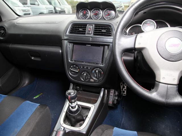 インプレッサ WRX STi 社外ナビ/フルセグ/社外マフラー/BBS17インチAW(6枚目)