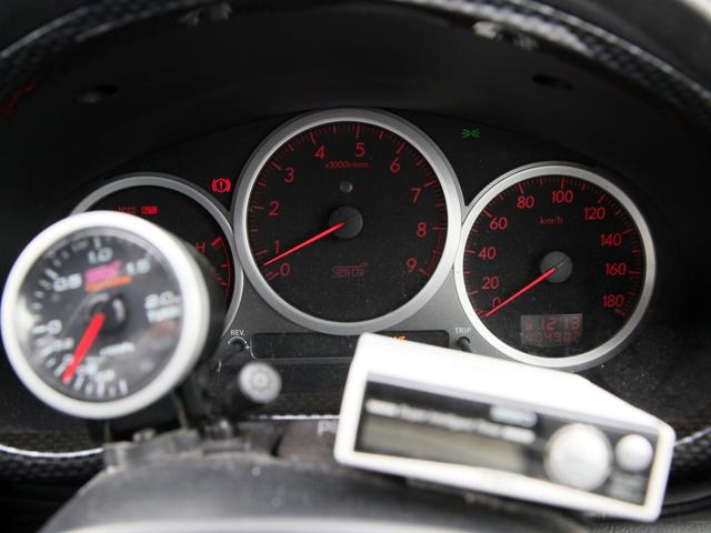 インプレッサ WRX STi 社外ナビ/フルセグ/社外マフラー/BBS17インチAW(13枚目)