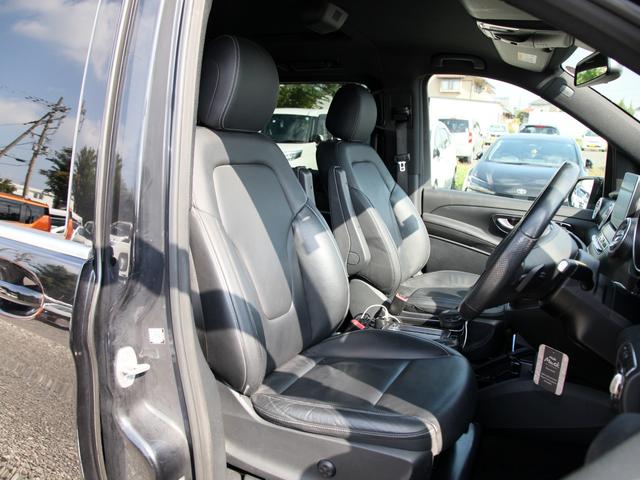 Vクラス V220d スポーツ ロング メーカーナビ/フルセグ/360°カメラ/レーダーセーフティPKG/外アンダーエアロ/ブラックアウトグリル/パワーバックドア/ヒッチメンバー(25枚目)