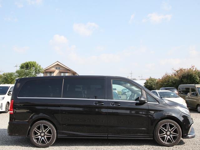 Vクラス V220d スポーツ ロング メーカーナビ/フルセグ/360°カメラ/レーダーセーフティPKG/外アンダーエアロ/ブラックアウトグリル/パワーバックドア/ヒッチメンバー(34枚目)