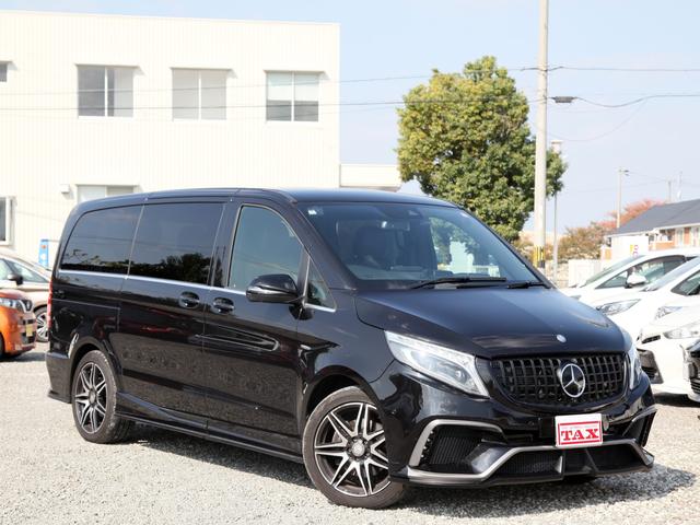 Vクラス V220d スポーツ ロング メーカーナビ/フルセグ/360°カメラ/レーダーセーフティPKG/外アンダーエアロ/ブラックアウトグリル/パワーバックドア/ヒッチメンバー(36枚目)