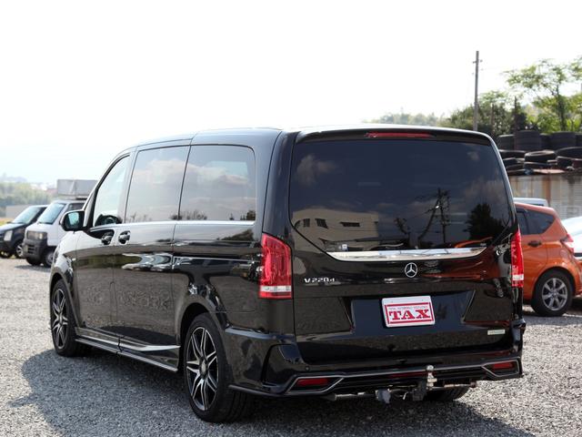 Vクラス V220d スポーツ ロング メーカーナビ/フルセグ/360°カメラ/レーダーセーフティPKG/外アンダーエアロ/ブラックアウトグリル/パワーバックドア/ヒッチメンバー(37枚目)