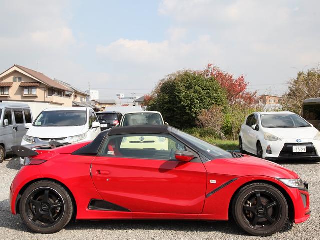 S660 α 純正ラジオ/Bカメラ/ETC/ブリットセミバケットシート/ブリッツブースト計/FR社外バンパー/社外ウイング/前後ブリッツタワーバー/ブリッツ車高調/HKSエアクリ/社外マフラー/ブローオフバルブ(25枚目)