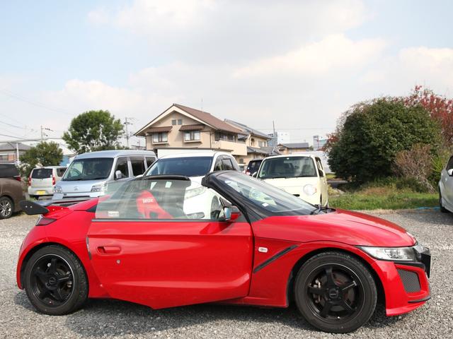 S660 α 純正ラジオ/Bカメラ/ETC/ブリットセミバケットシート/ブリッツブースト計/FR社外バンパー/社外ウイング/前後ブリッツタワーバー/ブリッツ車高調/HKSエアクリ/社外マフラー/ブローオフバルブ(30枚目)