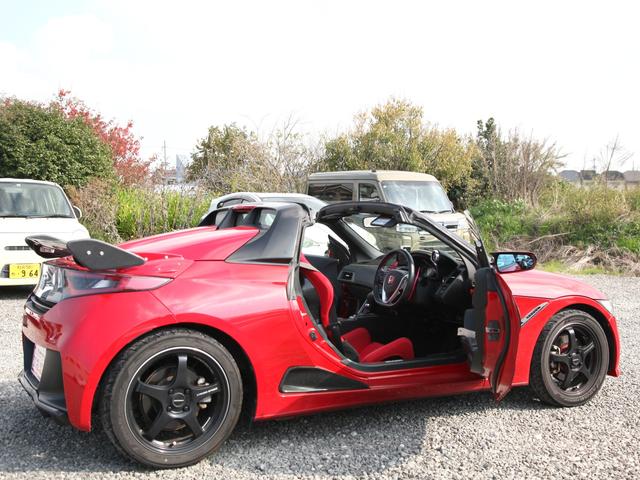 S660 α 純正ラジオ/Bカメラ/ETC/ブリットセミバケットシート/ブリッツブースト計/FR社外バンパー/社外ウイング/前後ブリッツタワーバー/ブリッツ車高調/HKSエアクリ/社外マフラー/ブローオフバルブ(31枚目)