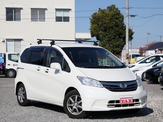 フリード Ｇ　ジャストセレクション　パナフロートナビ／フルセグ／Ｂカメラ／キャリア／ＥＴＣ／黒革調シートカバー／レーダー／Ｆドラレコ／両側パワースライドドア／電格／クルコン（29枚目）