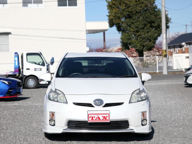 プリウス Gツーリングセレクション 純正SDナビ/フルセグ/Bカメラ/ドライブレコーダー/ETC/ステリモ/クルコン/プッシュスタート/スマートキー/ハーフエアロ/黒革調シートカバー/ダウンサス/スペーサー/TRDペダル/純正17AW(24枚目)