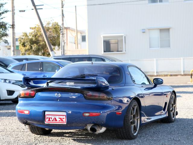 RX-7 タイプRB Sパッケージ 17インチ P-1 Racing/TEIN車高調/momoステアリング/純フォグ/純サイドスカート/外ETC/外雨宮マフラー/Defiブースト計(4枚目)