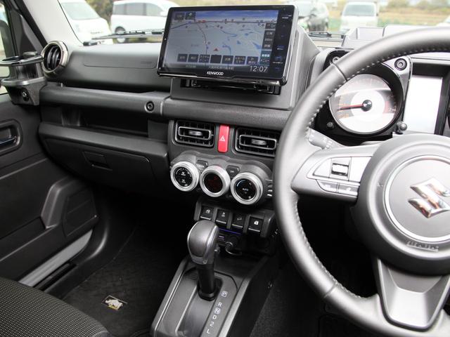 ジムニーシエラ ＪＣ　ケンウッドフロートナビ／フルセグ／Ｂカメラ／ＥＴＣステリモ／クルコン／ホワイトレター１６インチＡＷ／プッシュスタート／アイドリングストップ／ＬＥＤ／シートヒーター／ワンオーナー車（6枚目）