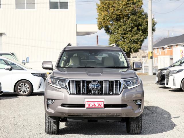 ランドクルーザープラド ＴＸ　Ｌパッケージ　メーカーナビ／フルセグ／Ｂカメラ／ＰＶＭ／サンルーフ／スペアタイヤ／ベージュ革シート／シートヒーター／エアシート／ルーフレール／トヨタセーフティセンス／ビルトインＥＴＣ２．０／ワンオーナー（28枚目）