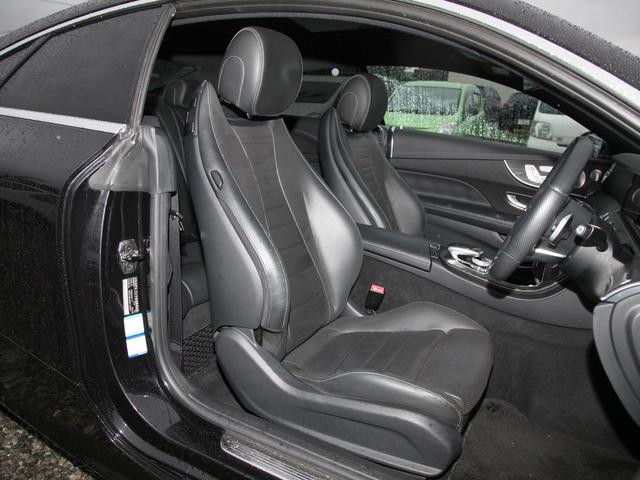 Ｅクラス Ｅ３００　クーペ　スポーツ　エクスクルーシブ／純正ナビ／フルセグＴＶ／３６０°カメラ／レーダーセーフティＰＫＧ／エクスクルーシブＰＫＧ／パワーシート／パワーバックドア／ＥＴＣ２．０／パフュームアトマイザー（22枚目）
