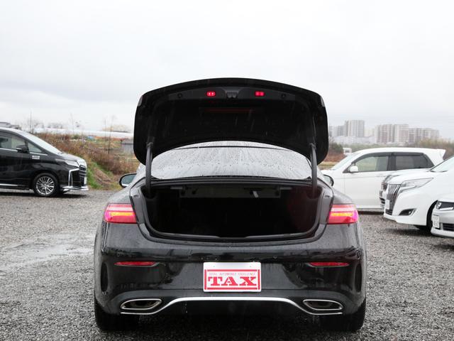 Ｅクラス Ｅ３００　クーペ　スポーツ　エクスクルーシブ／純正ナビ／フルセグＴＶ／３６０°カメラ／レーダーセーフティＰＫＧ／エクスクルーシブＰＫＧ／パワーシート／パワーバックドア／ＥＴＣ２．０／パフュームアトマイザー（28枚目）