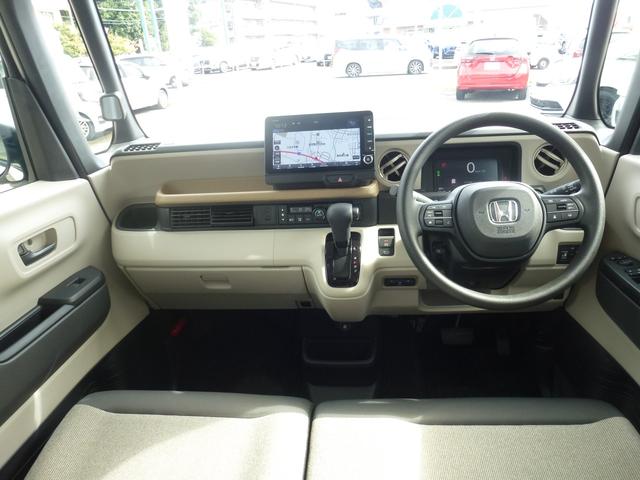 Ｎ－ＢＯＸ ベースグレード　ホンダ純正ギャザズナビゲーション９インチ、ＣＤ／ＤＶＤ、フルセグＴＶ、Ｍラック、ＡｐｐｌｅＣａｒｐｌａｙ、ＵＳＢ、ＢＴＡ、バックカメラ、ＬＥＢヘッドライト、サイドエアバッグ＋サイドカーテンエアバッグ、（25枚目）