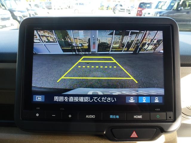 Ｎ－ＢＯＸ ベースグレード　ホンダ純正ギャザズ８インチナビ、フルセグＴＶ、ＢＴＡ、ＵＳＢ、バックカメラ、ＬＥＢヘッドライト、サイドエアバッグ＋サイドカーテンエアバッグ、ＥＴＣ、ドラレコ前後、運転席助手席シートヒーター、（3枚目）
