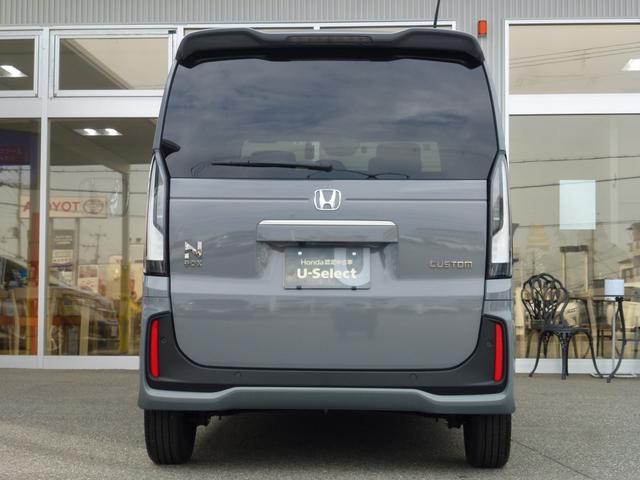 N-BOXカスタム ターボコーディネートスタイル 純正8インチナビ 両側パワースライドドア ETC ドライブレコーダー前後 Bluetooth バックカメラ USB シートヒーター パドルシフト 革巻きステアリング フルプライムスムースシート(9枚目)