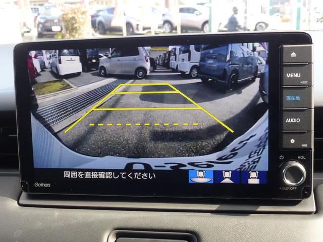 ヴェゼル e:HEVZ 純正9インチナビ ナビ連動ドライブレコーダー前後 パーキングセンサー パワーテールゲート 革巻きステアリング パドルシフト シートヒーター ETC 電子パーキングスイッチ CD/DVD(31枚目)