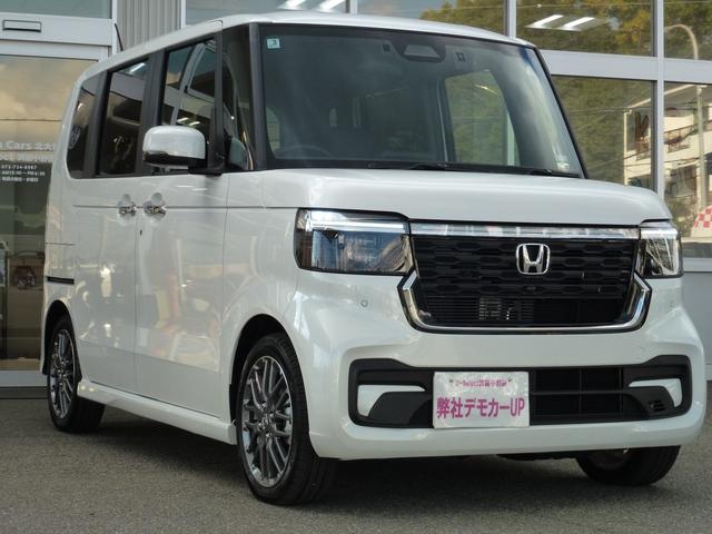 Ｎ－ＢＯＸカスタム ターボ　弊社元試乗車　純正８インチナビ　両側パワースライドドア　パドルシフト　パーキングセンサー　シートヒーター電子パーキングスイッチ　純正ドライブレコーダー前後単体　Ｂｌｕｅｔｏｏｔｈ　バックカメラ（7枚目）