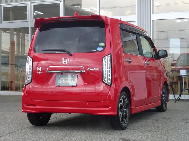 Ｎ－ＷＧＮカスタム Ｌ・ターボホンダセンシング　８インチ純正ナビ　ドライブレコーダー前後ナビ連動　ＥＴＣ　電子パーキングスイッチ　パドルシフト　パーキングセンサー　革巻きステアリング　ＣＤ／ＤＶＤ　フルセグ　Ｂｌｕｅｔｏｏｔｈ　ミュージックラック（12枚目）