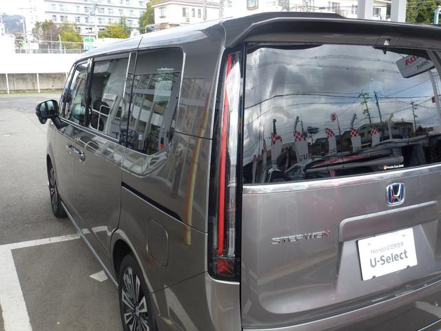 ステップワゴン ｅ：ＨＥＶスパーダプレミアムライン　純正ギャザズナビゲーション１１．４インチ、フルセグＴＶ、ＡｐｐｌｅＣａｒｐｌａｙ、Ｍラック、ＢＴＭ、ＵＳＢ、ＣＤ／ＤＶＤ、マルチビューカメラ、ナビ連動前後ドライブレコーダー、１５．６インチリヤモニ（56枚目）