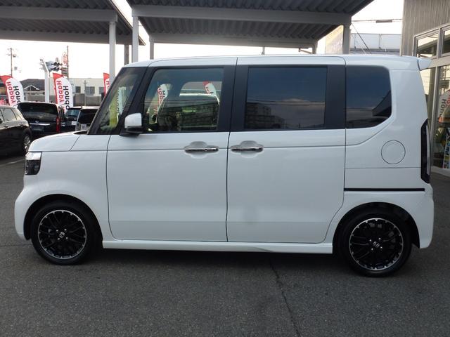 N-BOXカスタム ターボコーディネートスタイル 純正8インチナビ ドライブレコーダー前後 両側パワースライドドア ETC 革巻きステアリング パドルシフト バックカメラ サイドカーテンエアバック ブレーキホールド フルセグ Bluetooth(9枚目)