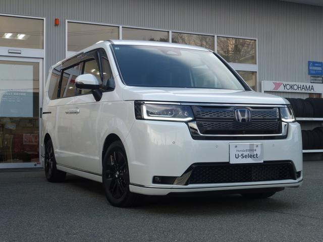 ステップワゴン e:HEVスパーダ 9インチ純正ナビ ETC シートヒーター パーキングセンサー 両側パワースライドドア パワーテールゲート パドルシフト バックカメラ シートバックテーブル 2列目オットマン ホンダセンシング(6枚目)