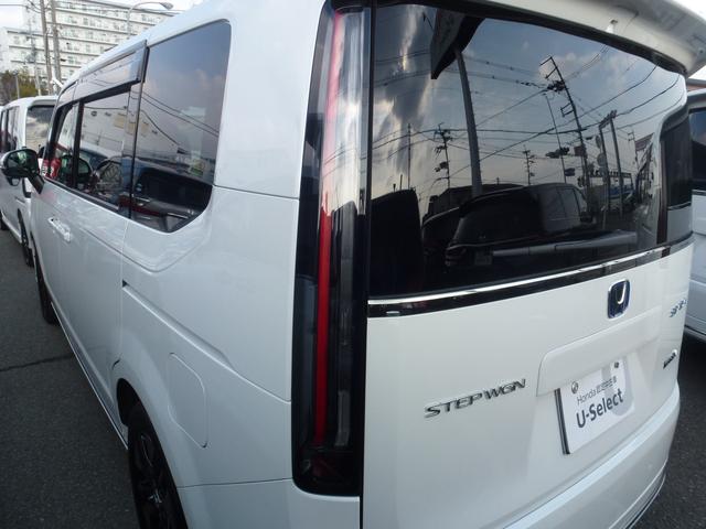 ステップワゴン e:HEVスパーダ 9インチ純正ナビ ETC シートヒーター パーキングセンサー 両側パワースライドドア パワーテールゲート パドルシフト バックカメラ シートバックテーブル 2列目オットマン ホンダセンシング(55枚目)