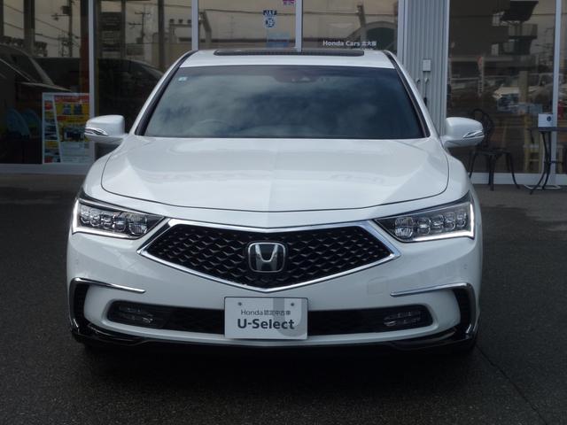 レジェンド ハイブリッドＥＸ　渋滞運転支援機能、パワートランク、メーカー純正ナビフルセグＴＶ、マルチビューカメラ、サイドエアバッグ＋サイドカーテンエアバッグ、ＣＤ／ＤＶＤ、シートヒーター、シートエアコン、本革シート（7枚目）