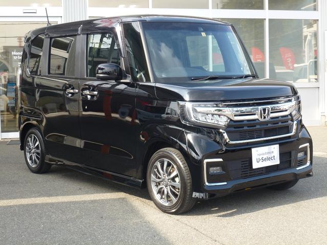N-BOXカスタム L 純正ドライブレコーダー前後ナビ連動 純正8インチギャザズナビ シートヒーター 両側パワースライドドア DVD リア席シートバックテーブル フルセグ ブレーキホールド(7枚目)