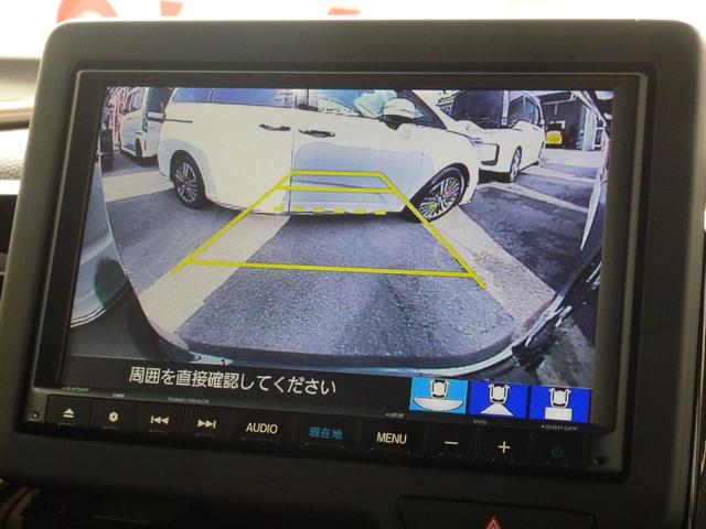 N-BOXカスタム L 純正ドライブレコーダー前後ナビ連動 純正8インチギャザズナビ シートヒーター 両側パワースライドドア DVD リア席シートバックテーブル フルセグ ブレーキホールド(14枚目)