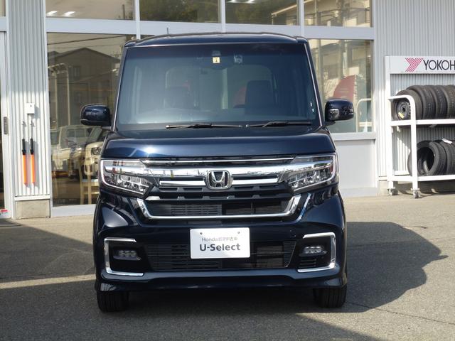 Ｎ－ＢＯＸカスタム Ｌターボ　純正ナビ　シートヒーター　純正ドラレコ前後　パドルシフト　サイドカーテンエアバック　ＥＴＣ　両側パワースライドドア　電子パーキングブレーキ　ＬＥＤヘッドライト　ＤＶＤ　ＣＤ（9枚目）