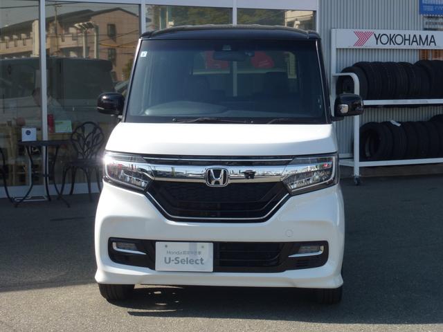 Ｎ－ＢＯＸカスタム Ｇ・Ｌターボホンダセンシング　２トーンカラー　純正７インチギャザズナビ　ドライブレコーダー　両側パワースライドドア　ＤＶＤ　サイドカーテンエアバック　フルセグ　パドルシフト　リア席サンシェード（9枚目）