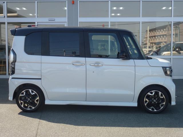 Ｎ－ＢＯＸカスタム Ｇ・Ｌターボホンダセンシング　２トーンカラー　純正７インチギャザズナビ　ドライブレコーダー　両側パワースライドドア　ＤＶＤ　サイドカーテンエアバック　フルセグ　パドルシフト　リア席サンシェード（12枚目）