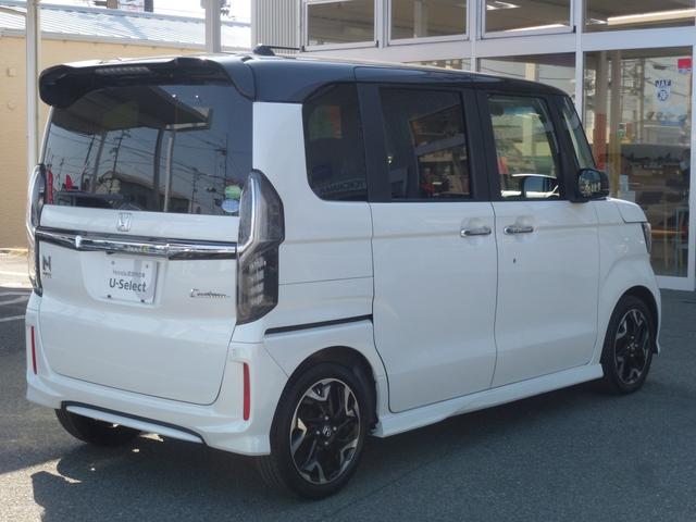 Ｎ－ＢＯＸカスタム Ｇ・Ｌターボホンダセンシング　２トーンカラー　純正７インチギャザズナビ　ドライブレコーダー　両側パワースライドドア　ＤＶＤ　サイドカーテンエアバック　フルセグ　パドルシフト　リア席サンシェード（13枚目）