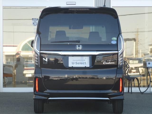 Ｎ－ＢＯＸカスタム Ｌ　両側パワースライドドア　フロントドラレコナビ連動　パーキングセンサー　サイドカーテンエアバック　リア席シートバックテーブル　ＵＳＢ　シートヒーター　Ｂｌｕｅｔｏｏｔｈａｕｄｉｏ　禁煙車（11枚目）