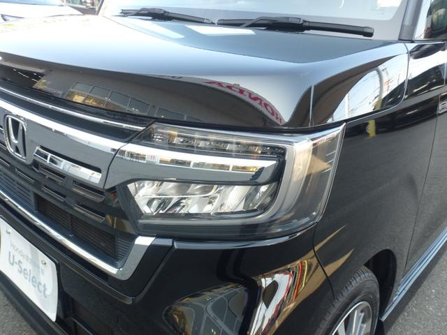 Ｎ－ＢＯＸカスタム Ｌ　両側パワースライドドア　フロントドラレコナビ連動　パーキングセンサー　サイドカーテンエアバック　リア席シートバックテーブル　ＵＳＢ　シートヒーター　Ｂｌｕｅｔｏｏｔｈａｕｄｉｏ　禁煙車（43枚目）